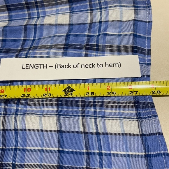 Lauren Ralph Lauren Women Long Sleeve 100% Cotton Button Up Shirt Sz XL Classic - Picture 8 of 9